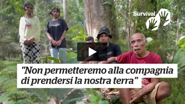 “Non permetteremo alla compagnia di prendersi la nostra terra”