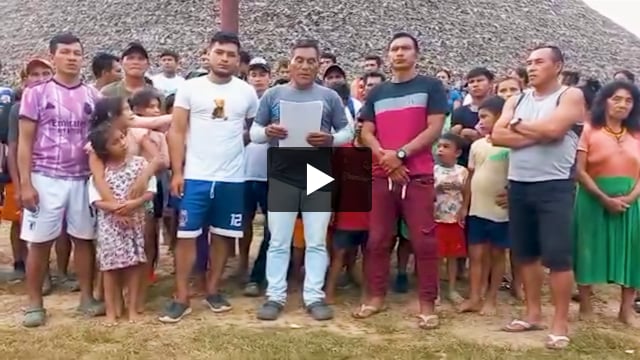 1:53 Yekwana Indigenous people against mining in Venezuela