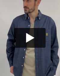 ハイパーストレッチ シャンブレー シャツ