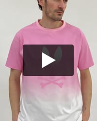 グラデーション シルエットバニー Tシャツ