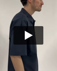 Dot Airメッシュメランジポロカラーシャツ