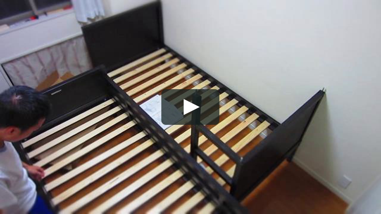 Ikea Norddal Bunk Bed Assembly On Vimeo, Ikea Twin Bunk Bed Instructions