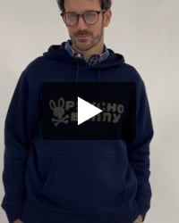 シグネチャーロゴ ニットフーディ