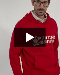 シグネチャーロゴ ニットフーディ