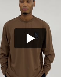 ロングスリーブモザイクステッチバニーTシャツ