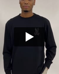 ロングスリーブモザイクステッチバニーTシャツ