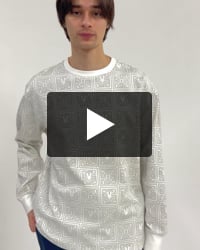 ジオメトリックPBモノグラム ロングスリーブTシャツ