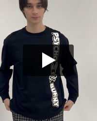 コミックアートグラフィック ロングスリーブTシャツ