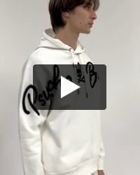 サガラ刺繍 クロスオーバーロゴパーカ