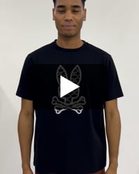 3D刺繍グラフィックTシャツ