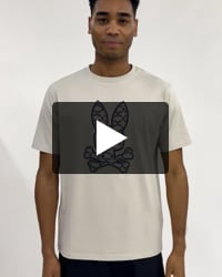 3D刺繍グラフィックTシャツ