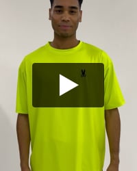 ファインメッシュ リラックスワンポイントロゴTシャツ
