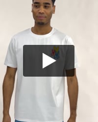 マルチカラーBUNNYワンポイントTシャツ