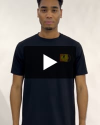 ヴィンテージライク レコードバックプリントTシャツ