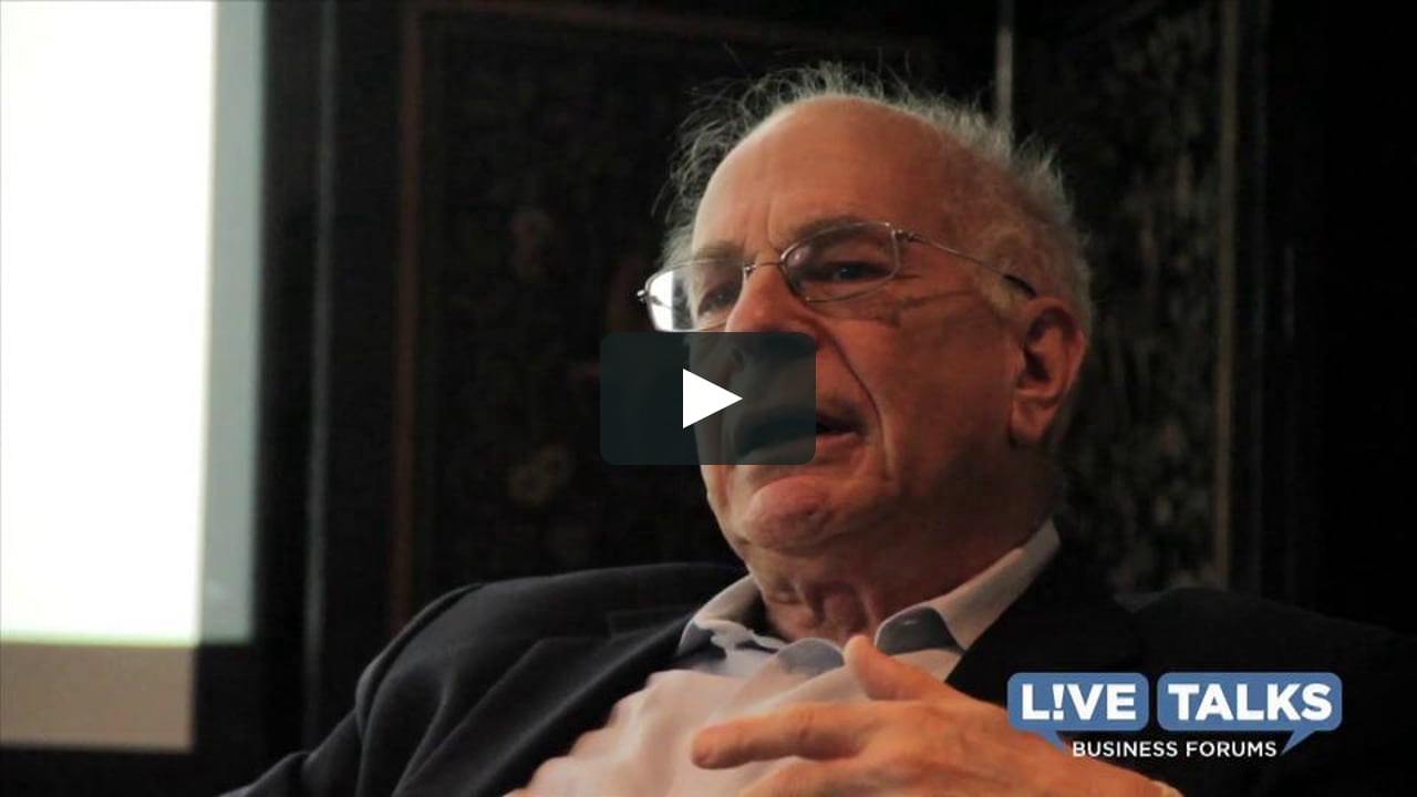 Daniel Kahneman in conversation with Paul Zak in psychology brain mind on Vimeo