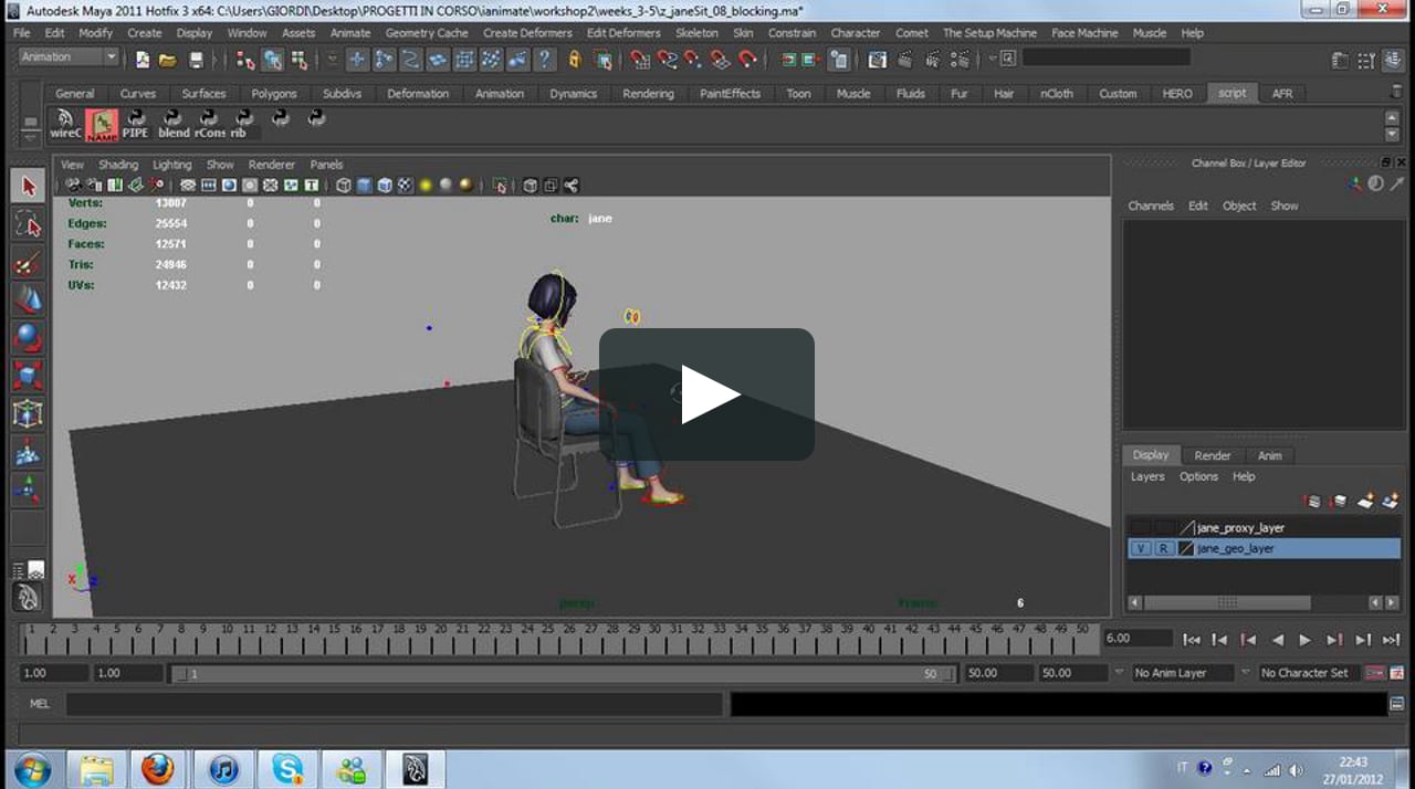 Maya tip : copy animation to a referenced rig on Vimeo
