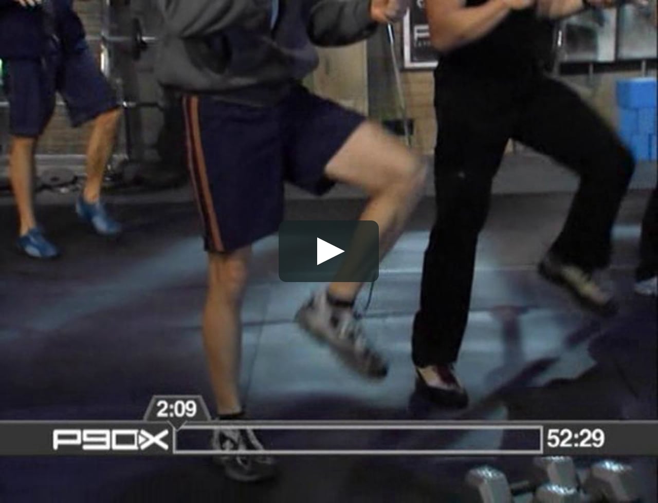 p90x chest and back workout video