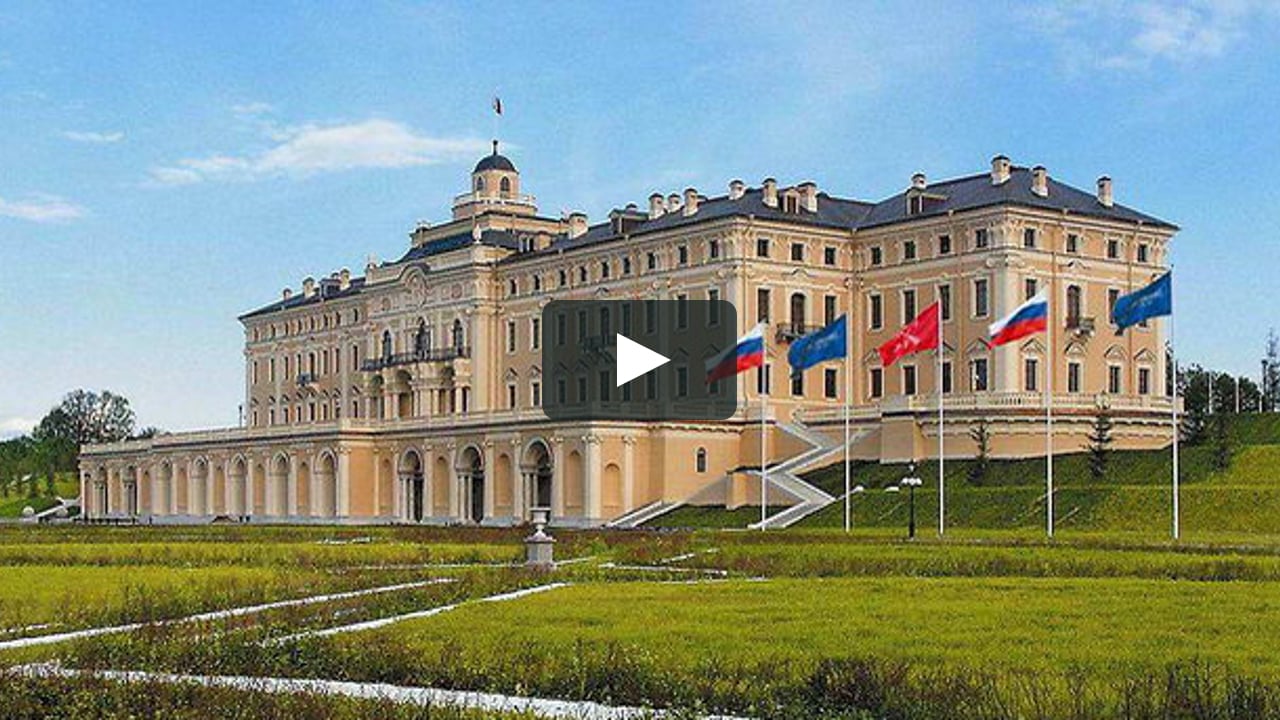 Путин в константиновском дворце Путин в константиновском дворце