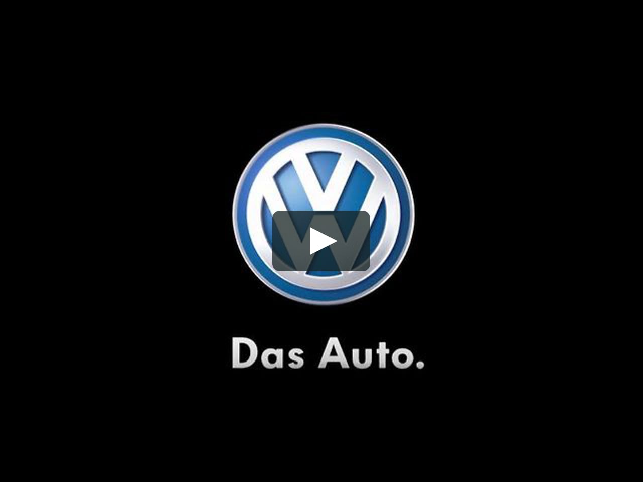 Volkswagen das auto реклама