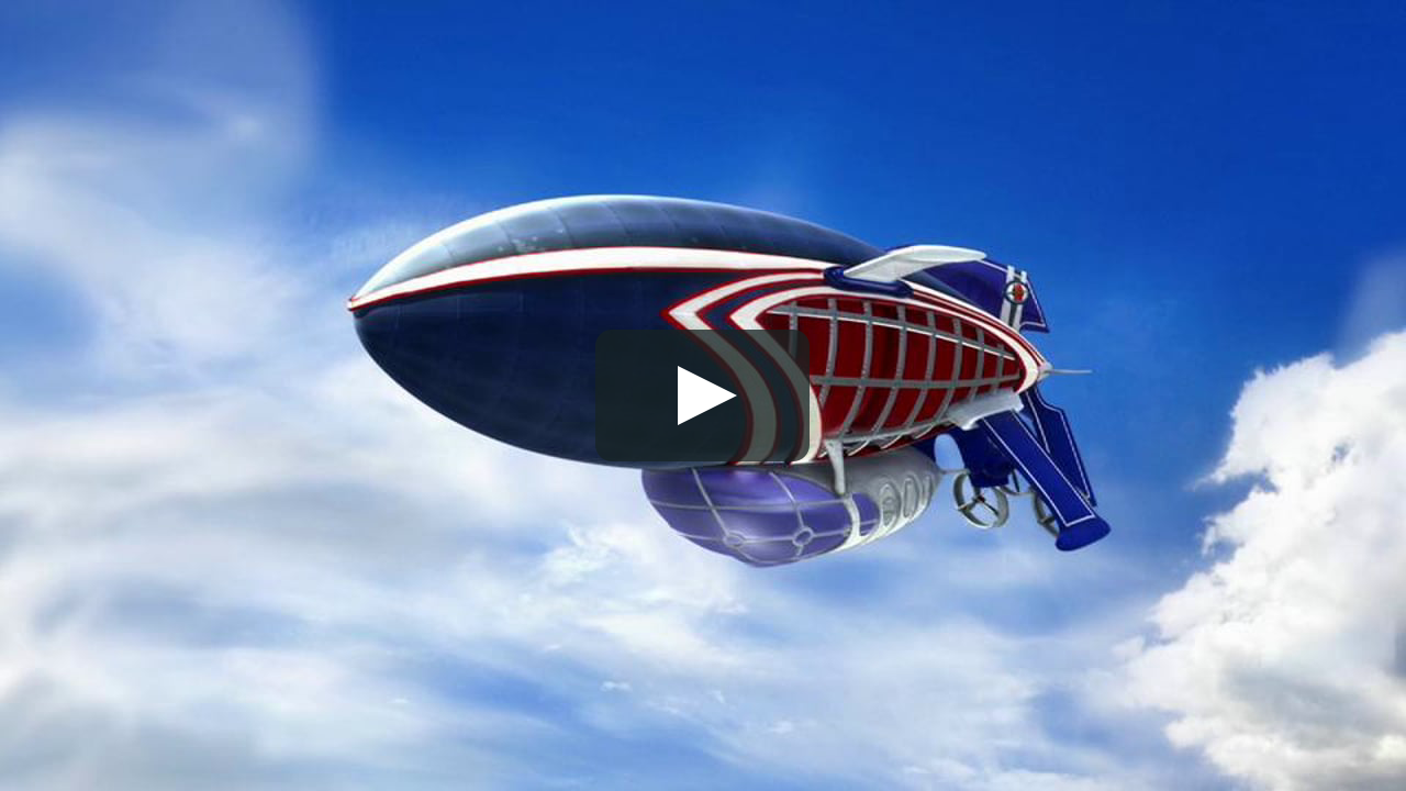 lazy town sportacus airship