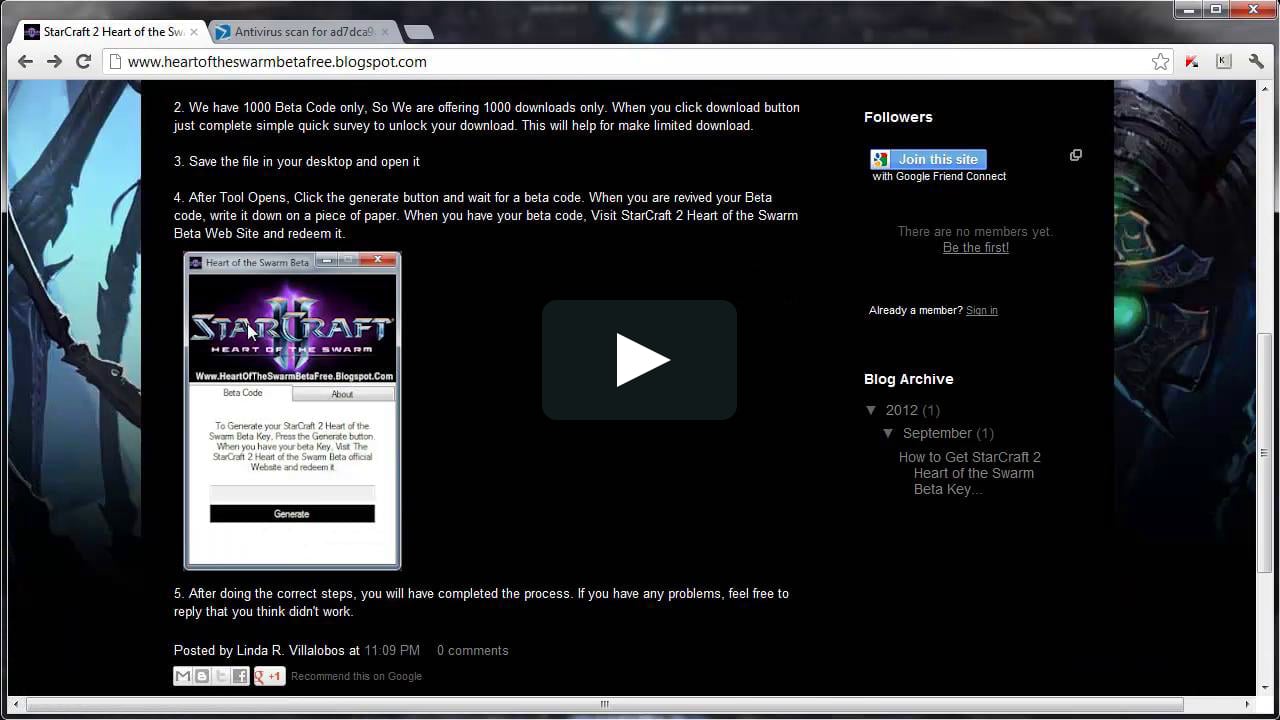 starcraft 2 code key