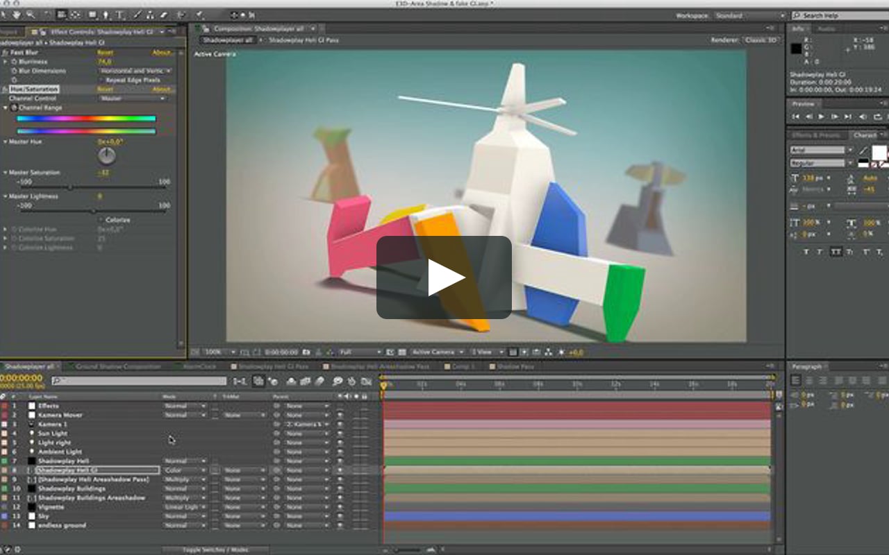after effects keylight 1.2