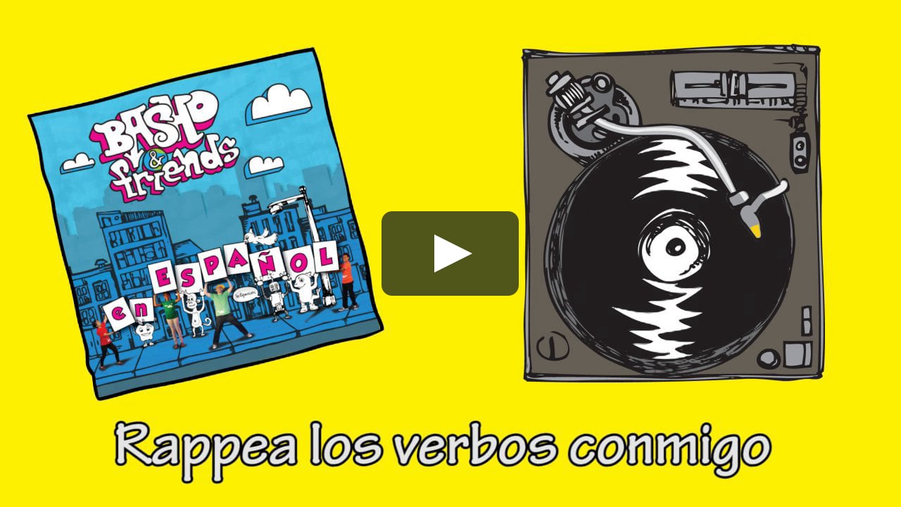 Spanish Verb Conjugation Song Verbos Verbs In Flots On Vimeo