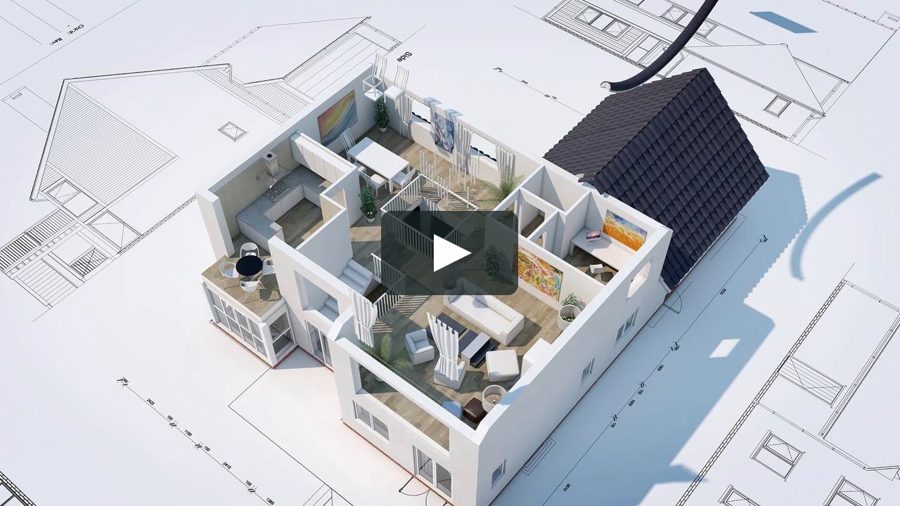 3D House Animation on Vimeo