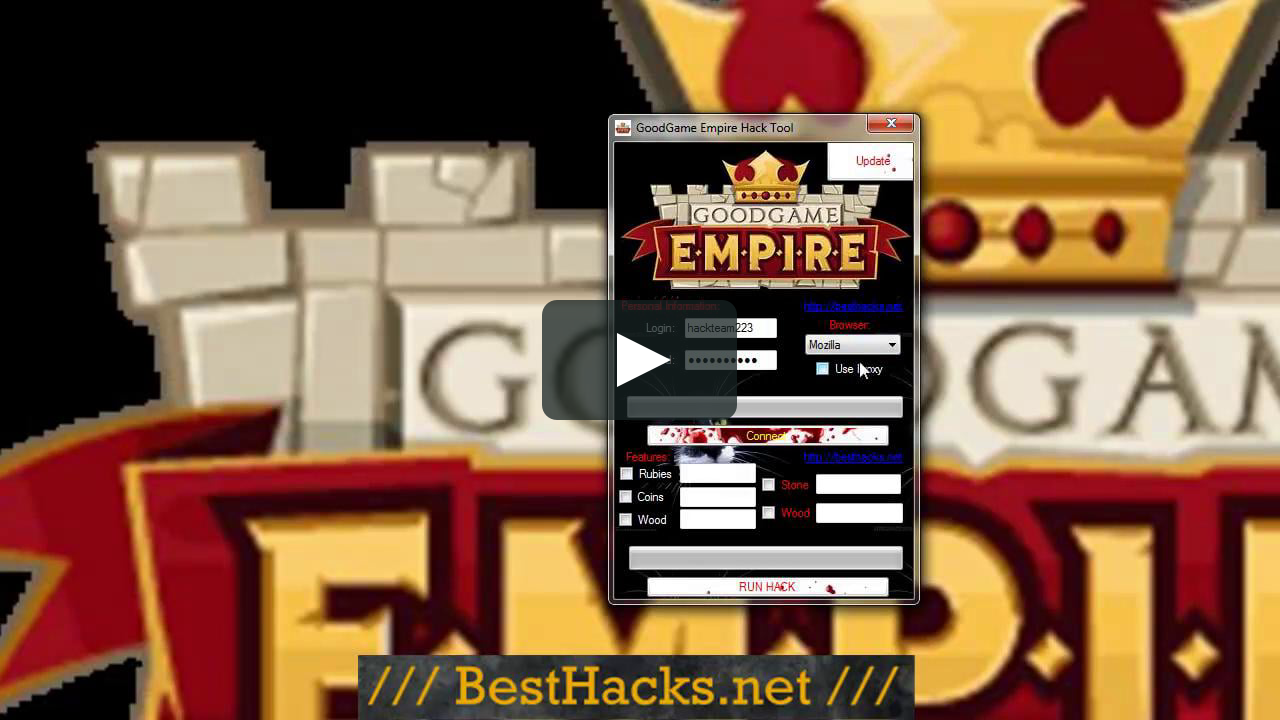 goodgame empire hacks no download