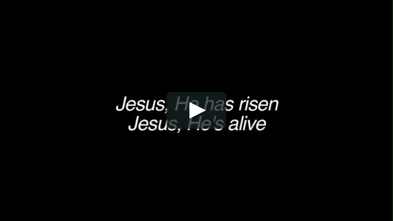 He Has Risen - Lyrics Video [Risen] on Vimeo