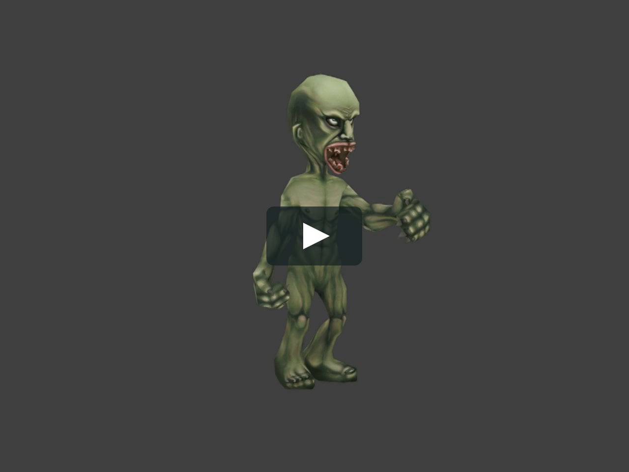 3DOcean & Unity Asset Store - Zombie 1 on Vimeo