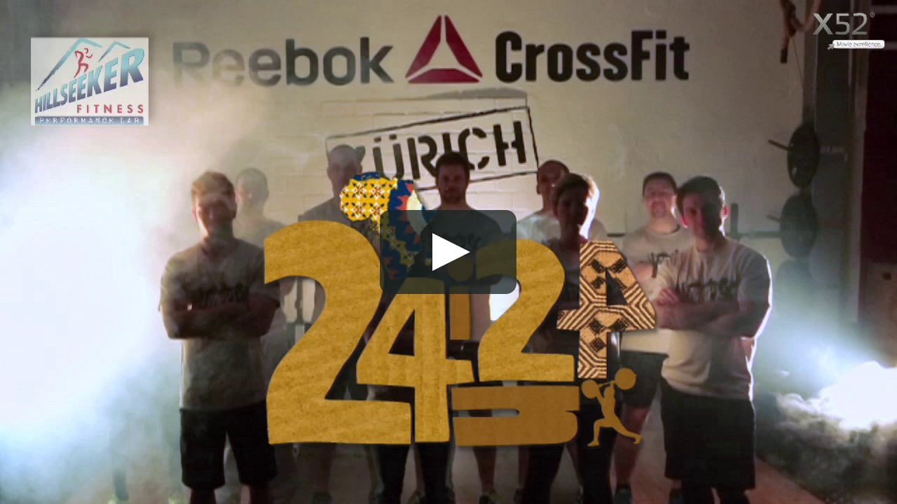 acuerdo reforma Marca comercial Awesome Reebok CrossFit Zürich 24/24 hour charity workout on Vimeo