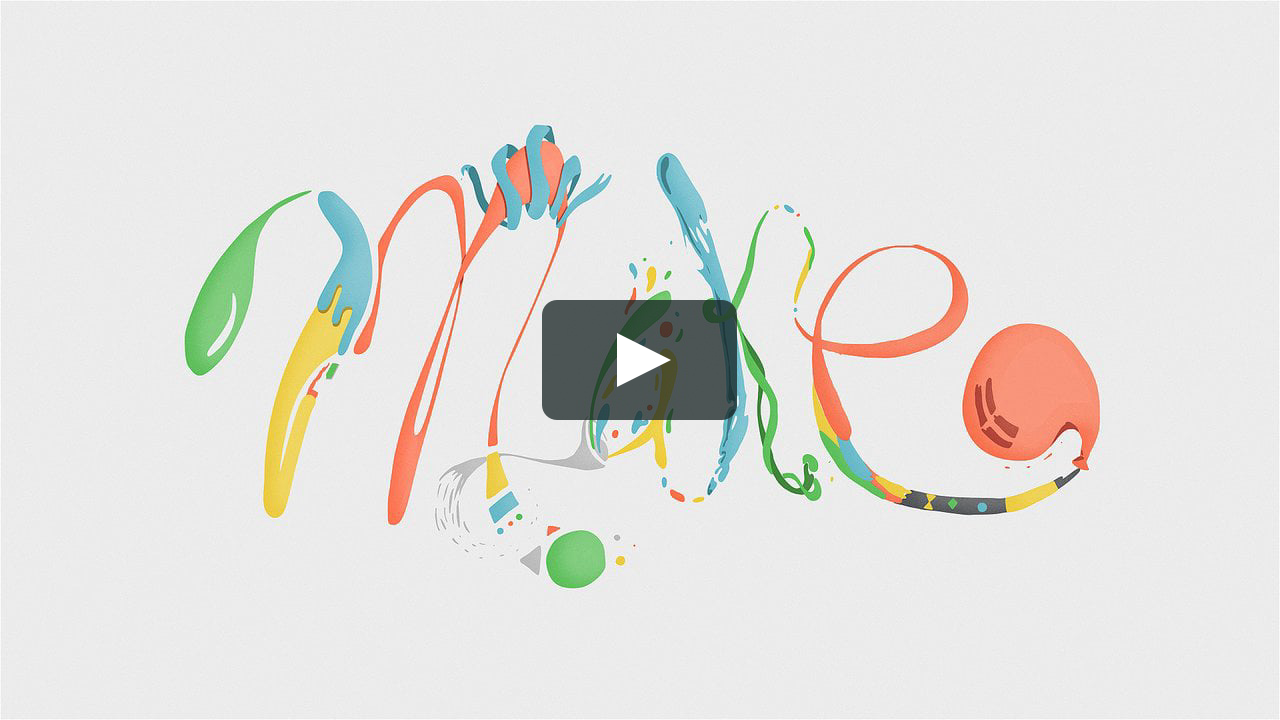 Make! in Awesome Type Animations on Vimeo