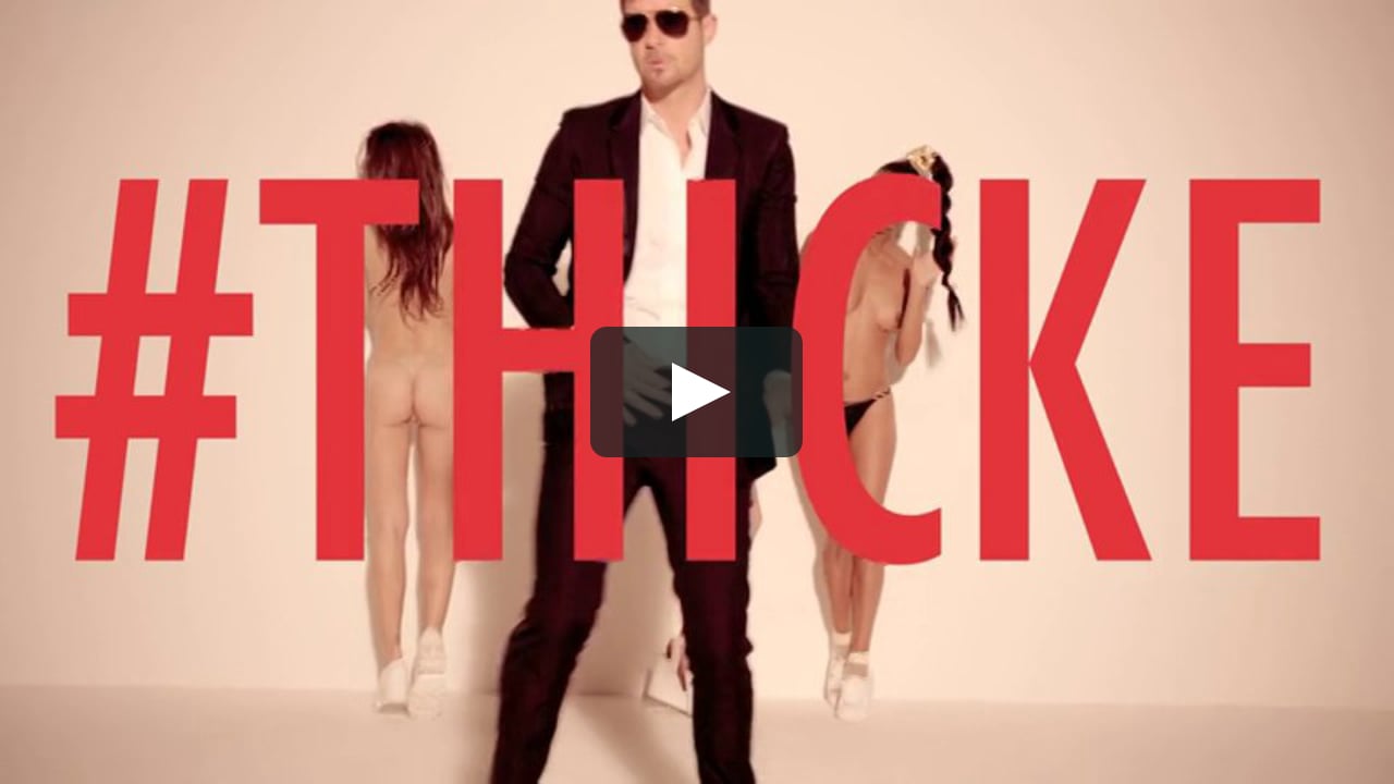 Blurred Lines Girl Porn - Robin Thicke Blurred Lines Unrated Version Video in +18 on Vimeo