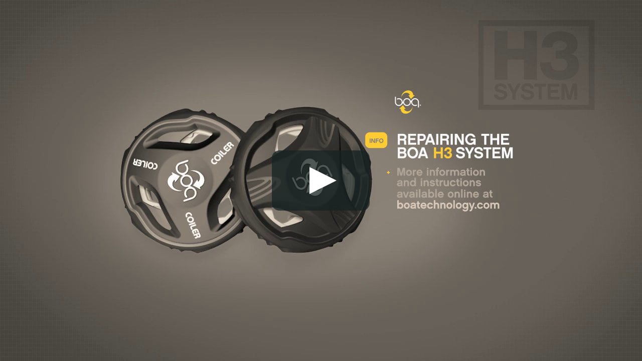 Repairing The Boa H3 System On Vimeo