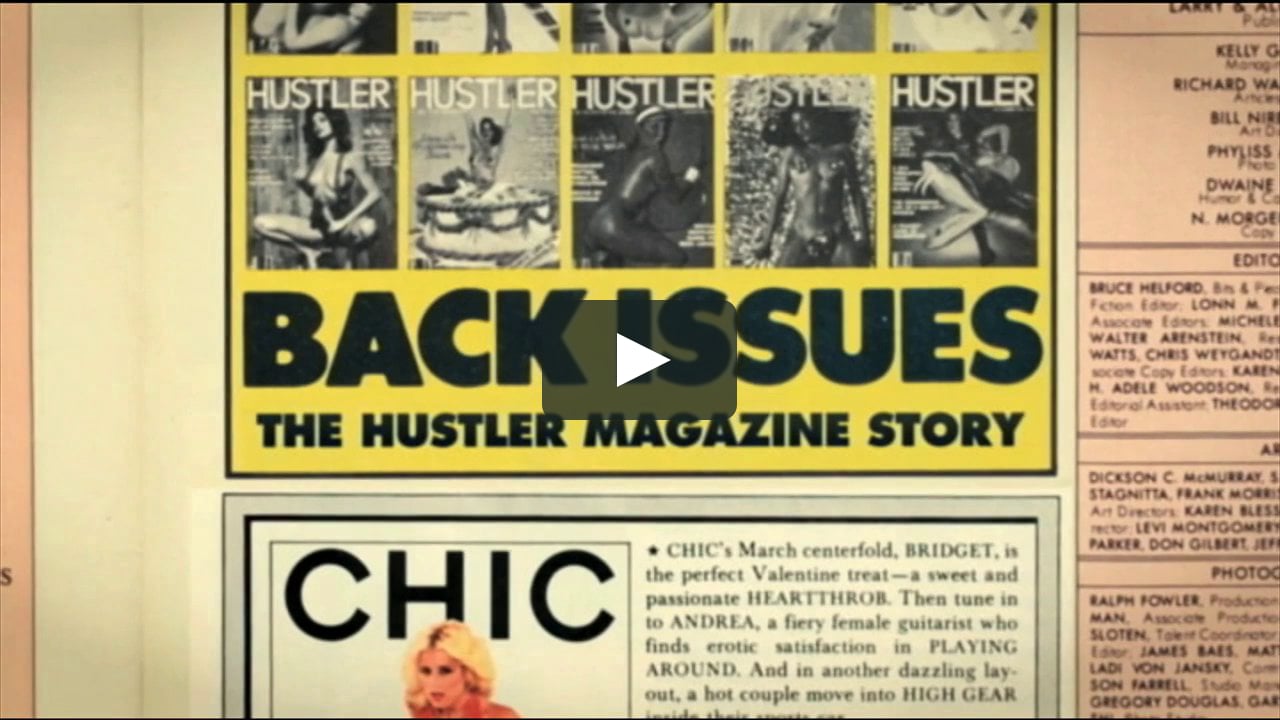 Back Issues: The Hustler Magazine Story is the definitive documentary on po...