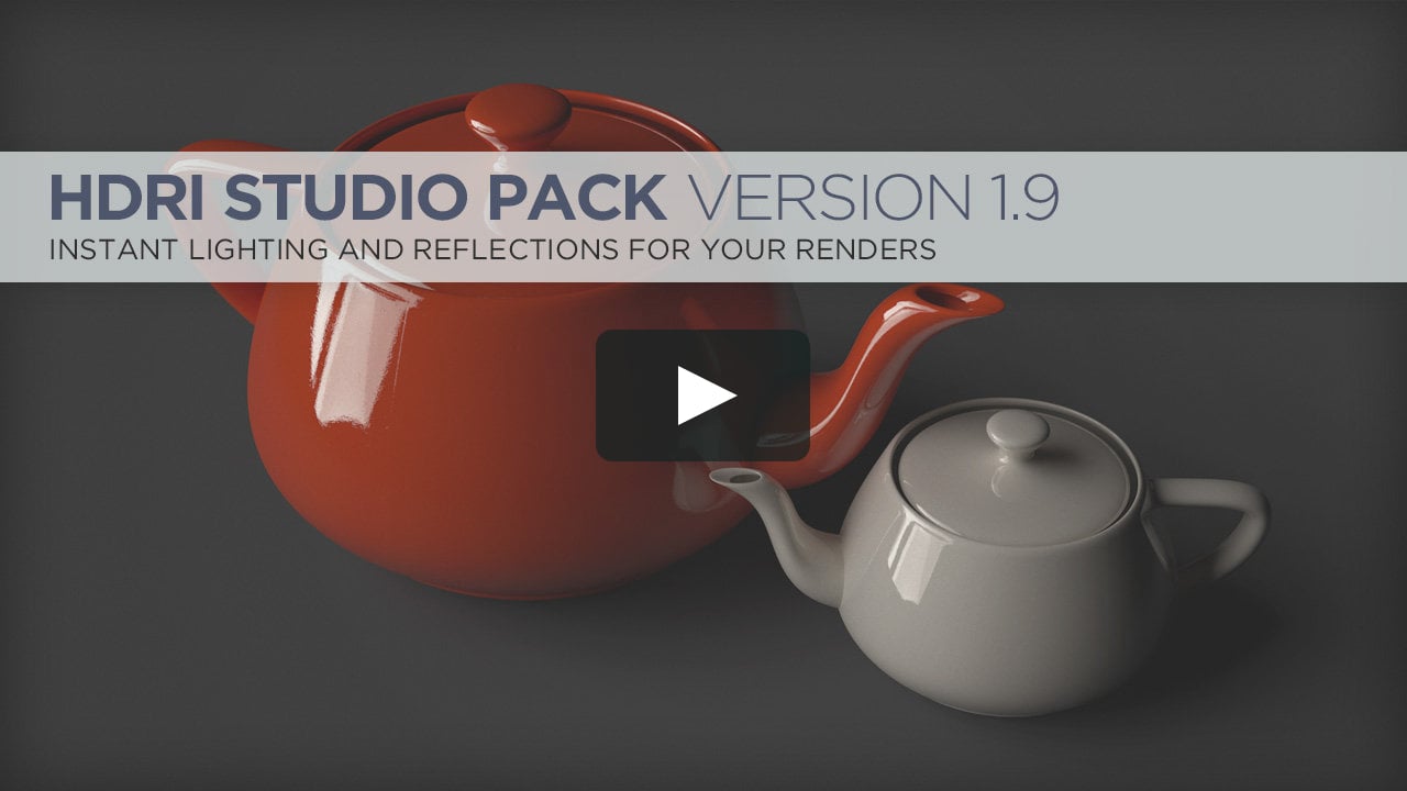 hdri studio pack 1.9 tutorial