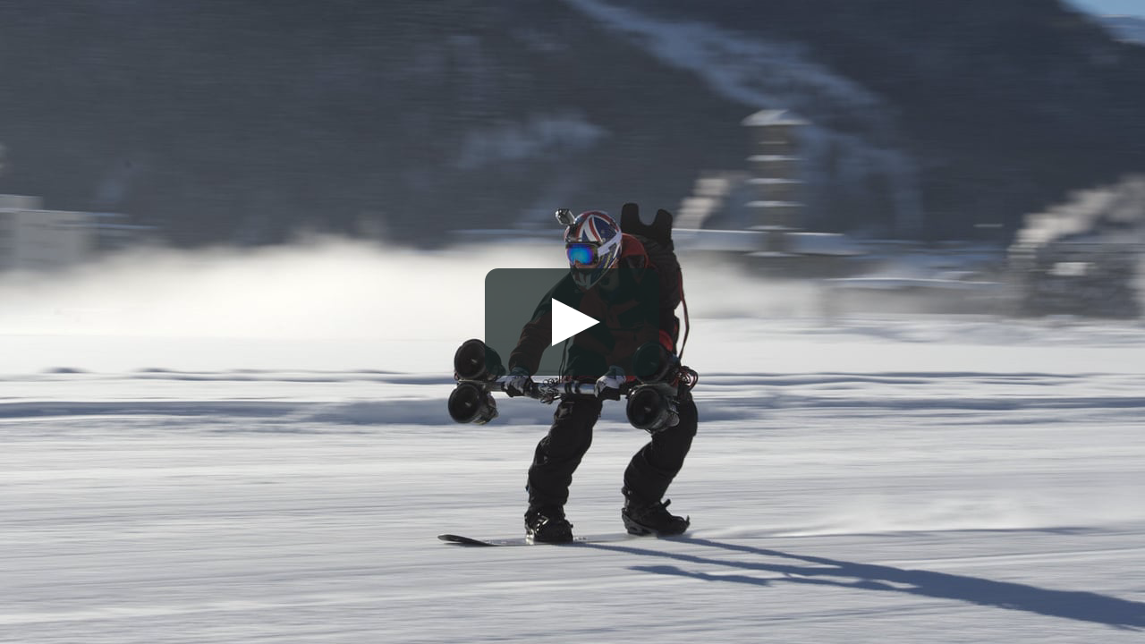 Snowboarding with Jet Engines - Jamie Barrow