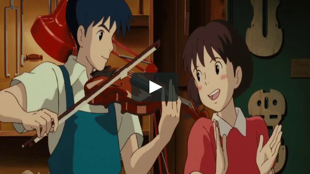 Country Roads From Hayao Miyazaki S Movie Mimi Wo Sumaseba Whisper Of The Heart On Vimeo