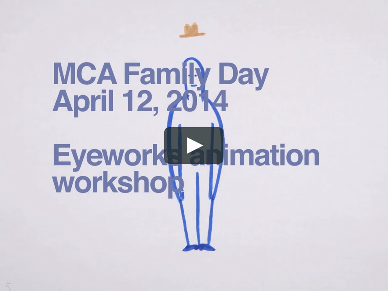 Eyeworks Animation Workshop, MCA Family Day, April 12, 2014 on Vimeo