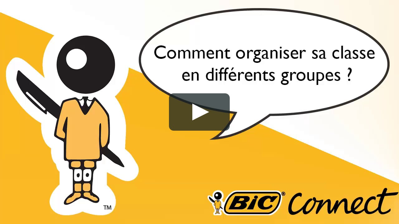 Comment Organiser Sa Classe En Differents Groupes In Tutoriels Bic Education On Vimeo