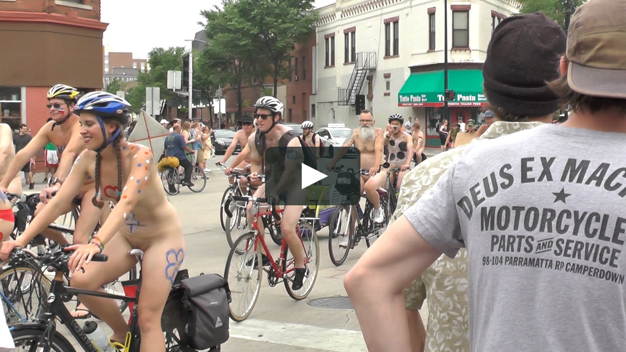 Madison Naked Bike Ride 2014.