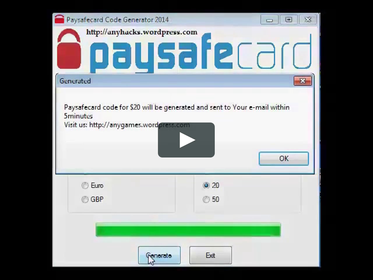 3. Get Free Paysafecard Codes Instantly - wide 8
