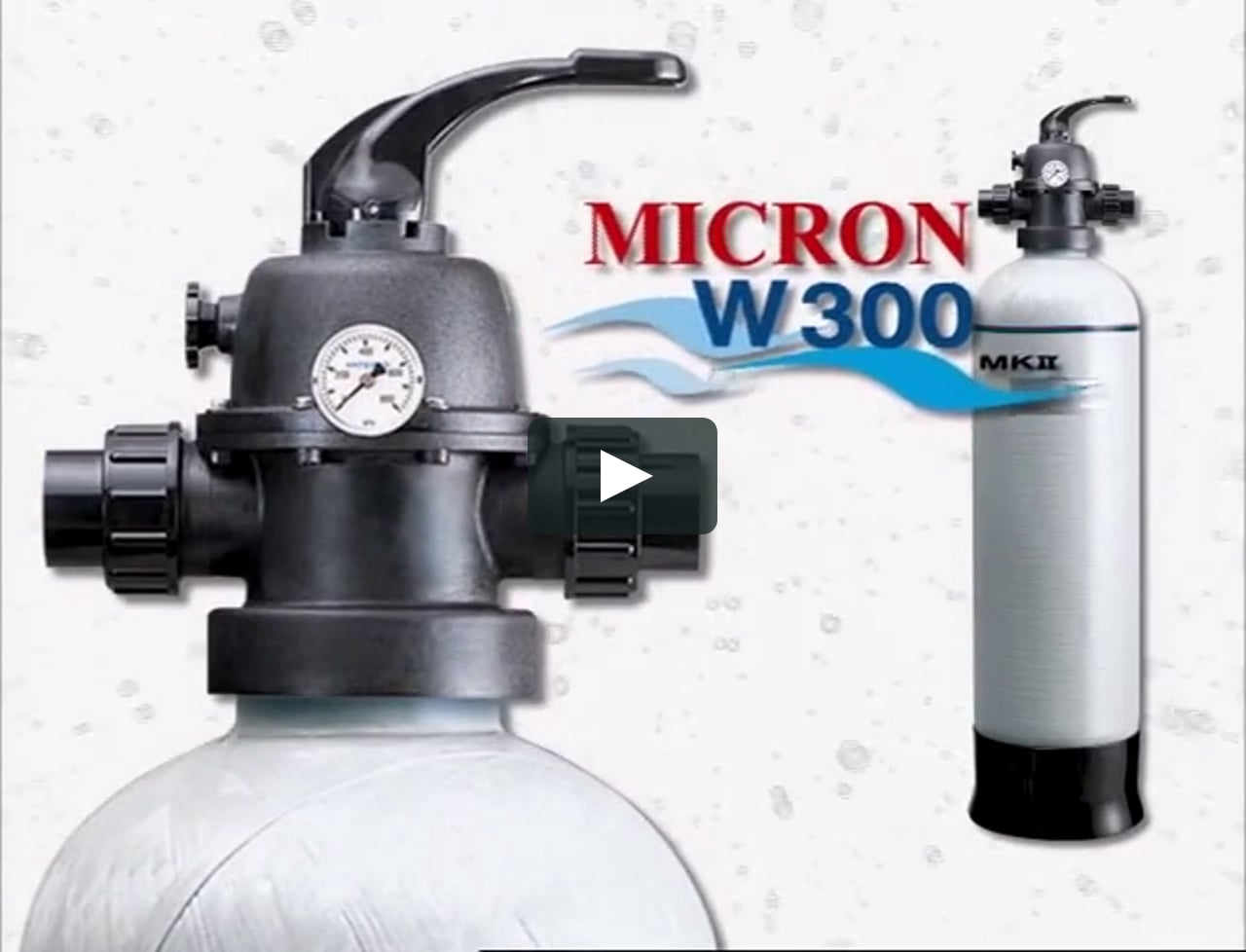 Micron W300 whole of house filter on Vimeo