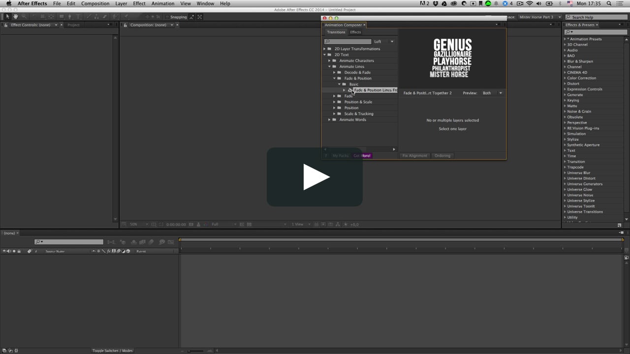 animation composer after effects free download animation composer after effects free download