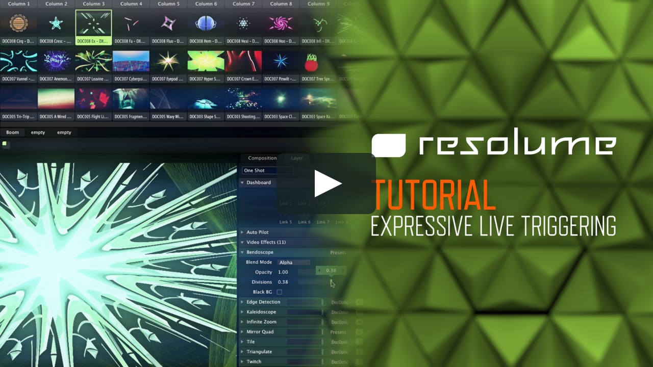 resolume arena edge blending