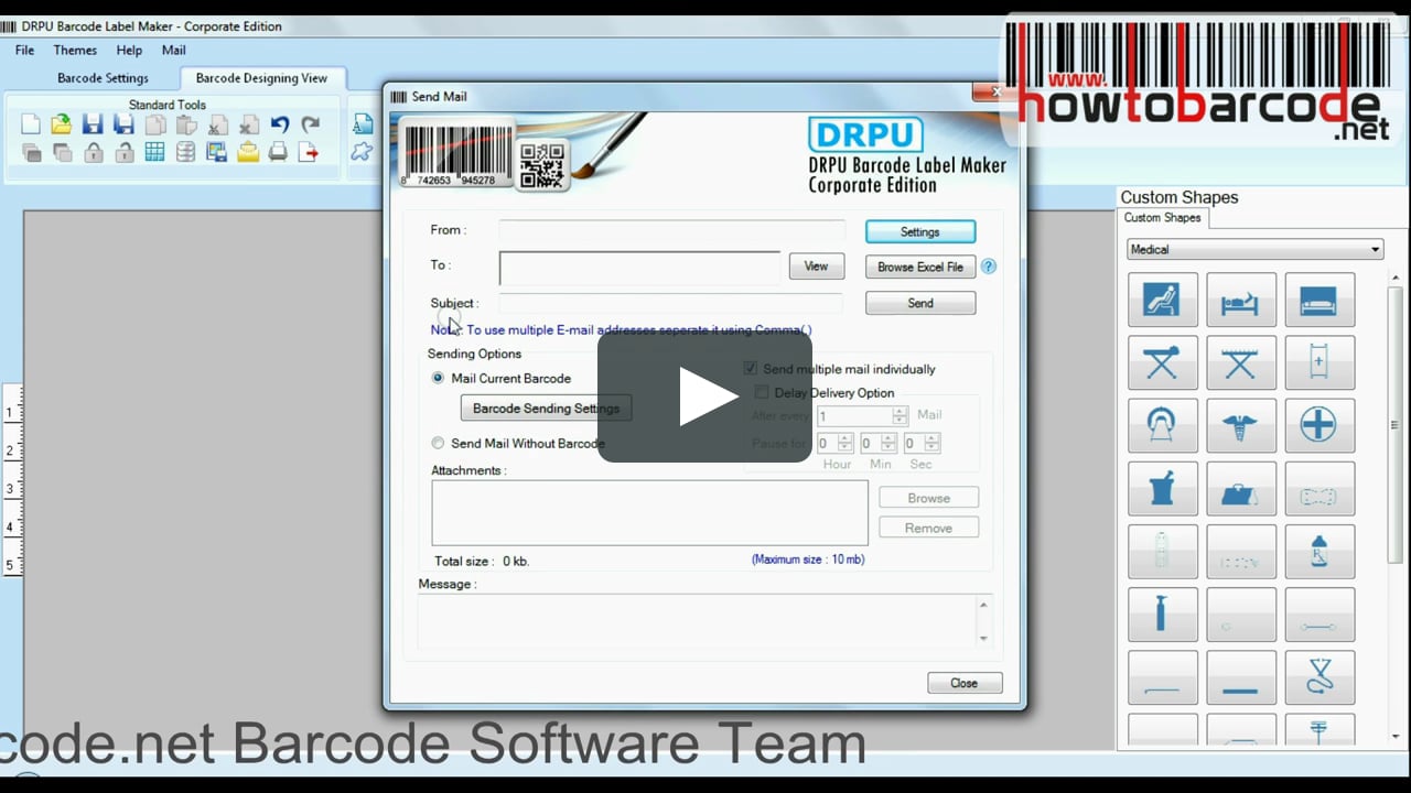 How to generate barcodes with MSI Plessey font type