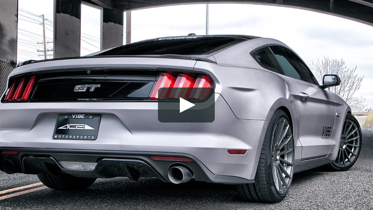 www.carid.com/ace-wheels/ 2015 Ford Mustang GT 5.0 on 20 inch ACE Devotion Whee...