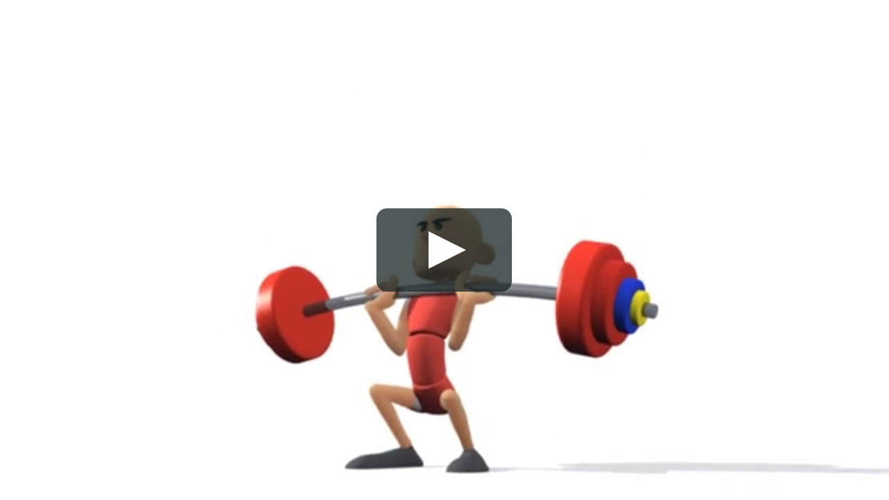 Weight lifting animation on Vimeo