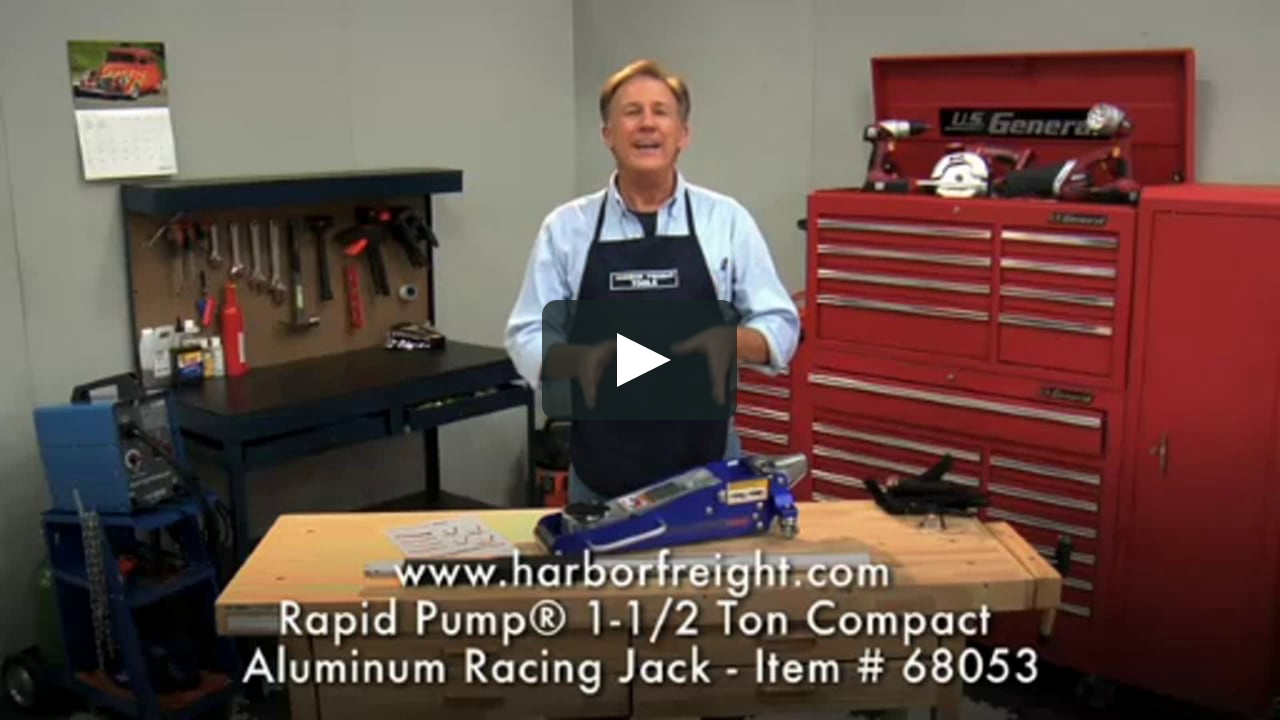 Rapid Pump 1-1/2 Ton Compact Aluminum Racing Jack 